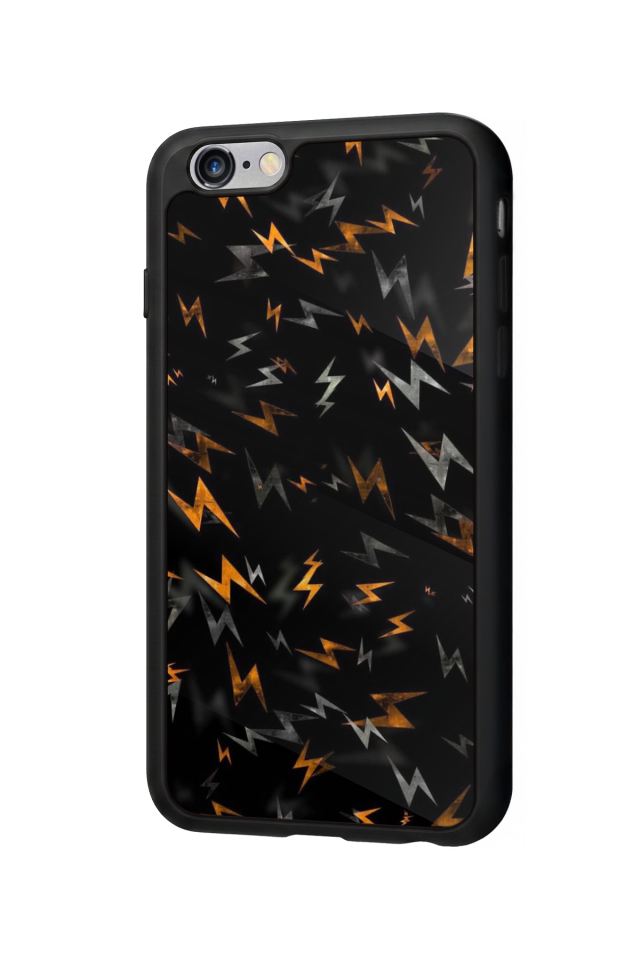 iPhone 6s Plus Uyumlu Simsek Tasarımlı Glossy Premium Kılıf