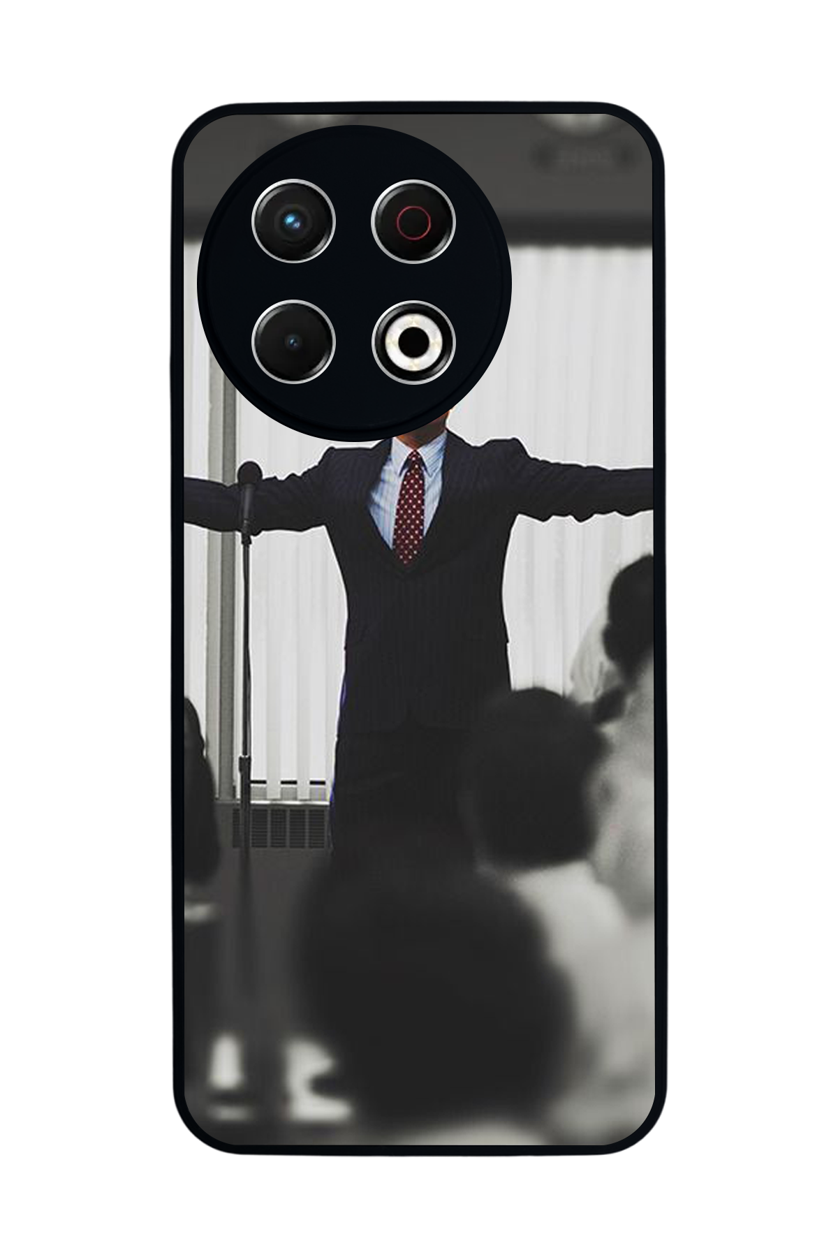 Tecno Spark 30 Pro Uyumlu TheWolf Tasarımlı Glossy Premium Kılıf