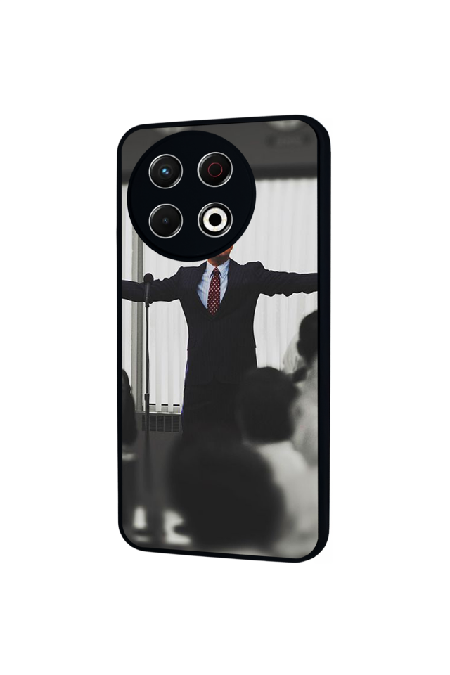 Tecno Spark 30 Pro Uyumlu TheWolf Tasarımlı Glossy Premium Kılıf