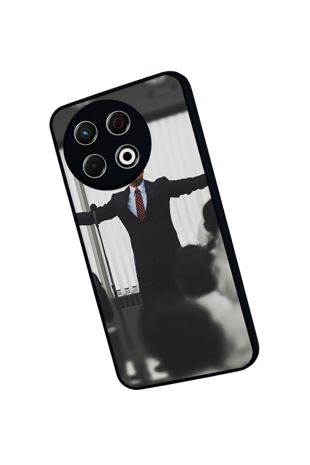 Tecno Spark 30 Pro Uyumlu TheWolf Tasarımlı Glossy Premium Kılıf