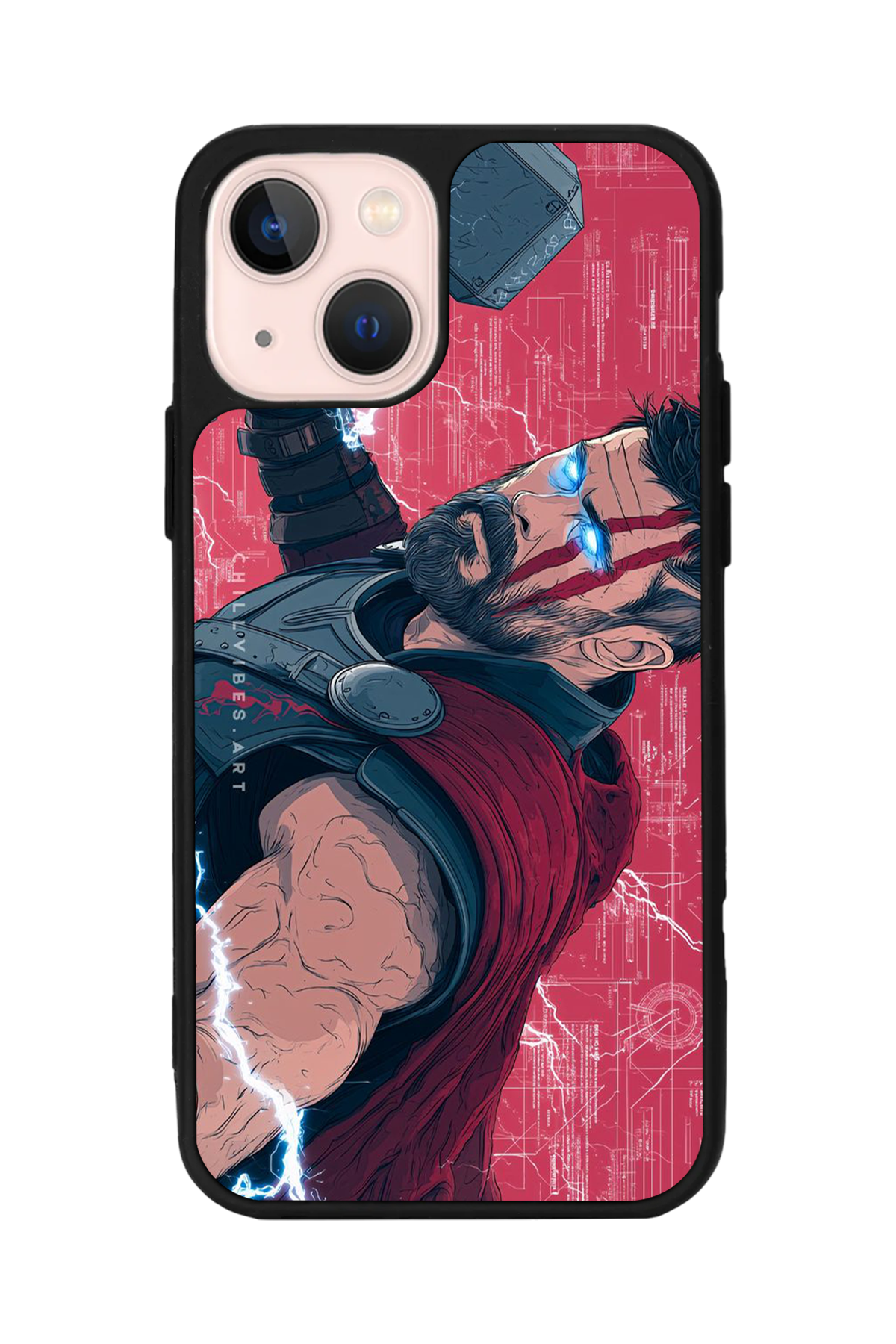 iPhone 15 Plus Uyumlu Thor Tasarımlı Glossy Premium Kılıf