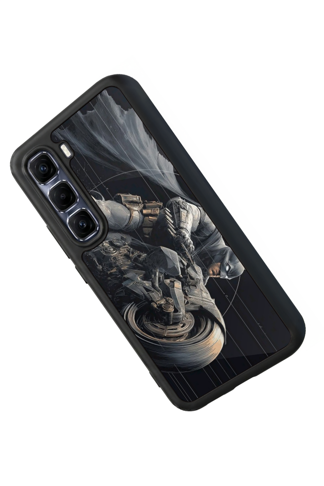 Infinix Hot 60 Pro Plus Uyumlu Batman Tasarımlı Glossy Premium Kılıf