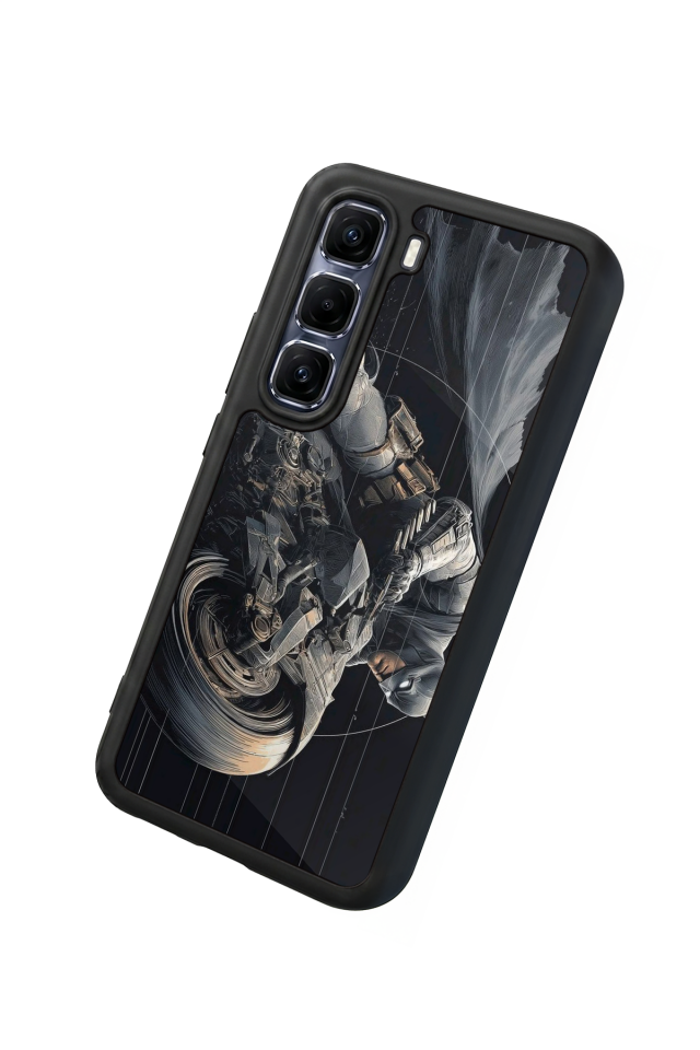 Infinix Hot 60 Pro Plus Uyumlu Batman Tasarımlı Glossy Premium Kılıf