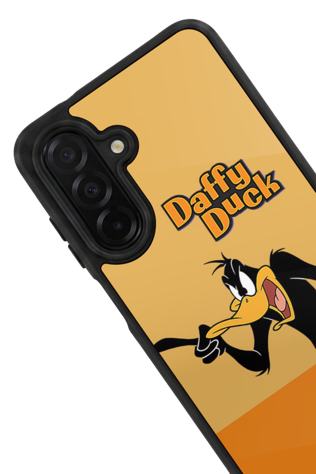 Samsung Galaxy A36 Uyumlu Daffy duck Tasarımlı Glossy Premium Kılıf