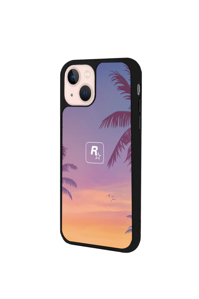 iPhone 15 Plus Uyumlu GTA Tasarımlı Glossy Premium Kılıf