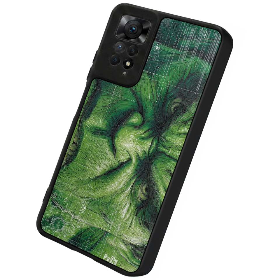 Xiaomi Redmi Note 12 Pro Uyumlu Hulk Tasarımlı Glossy Premium Kılıf