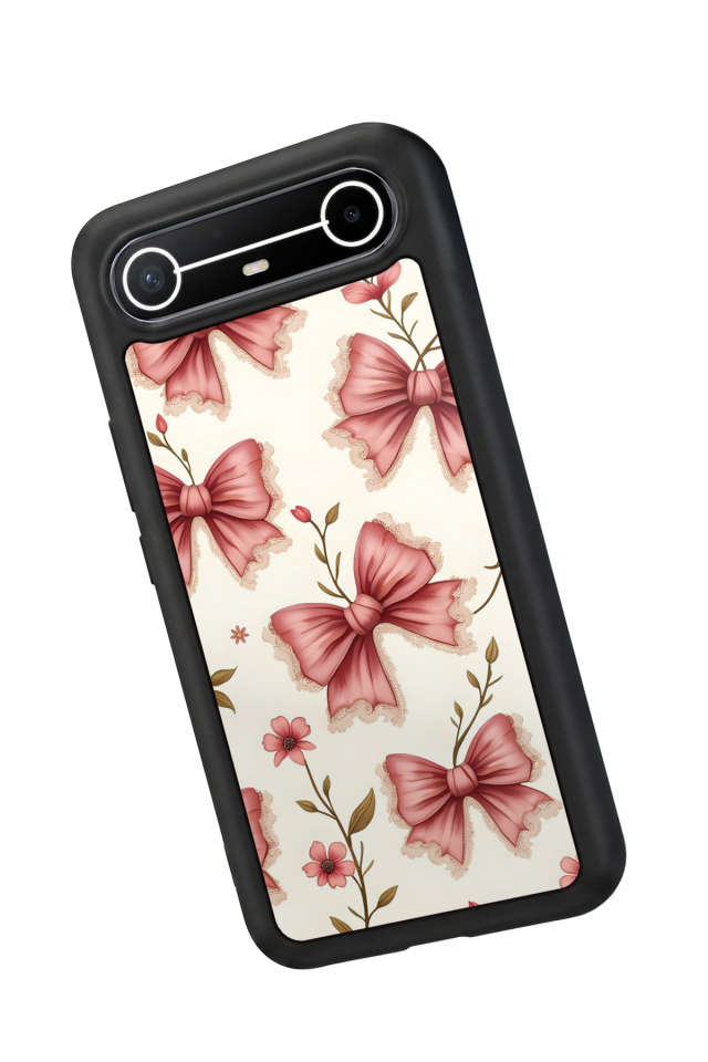 Tecno Spark Slim 5G Uyumlu Kurdele Tasarımlı Glossy Premium Kılıf