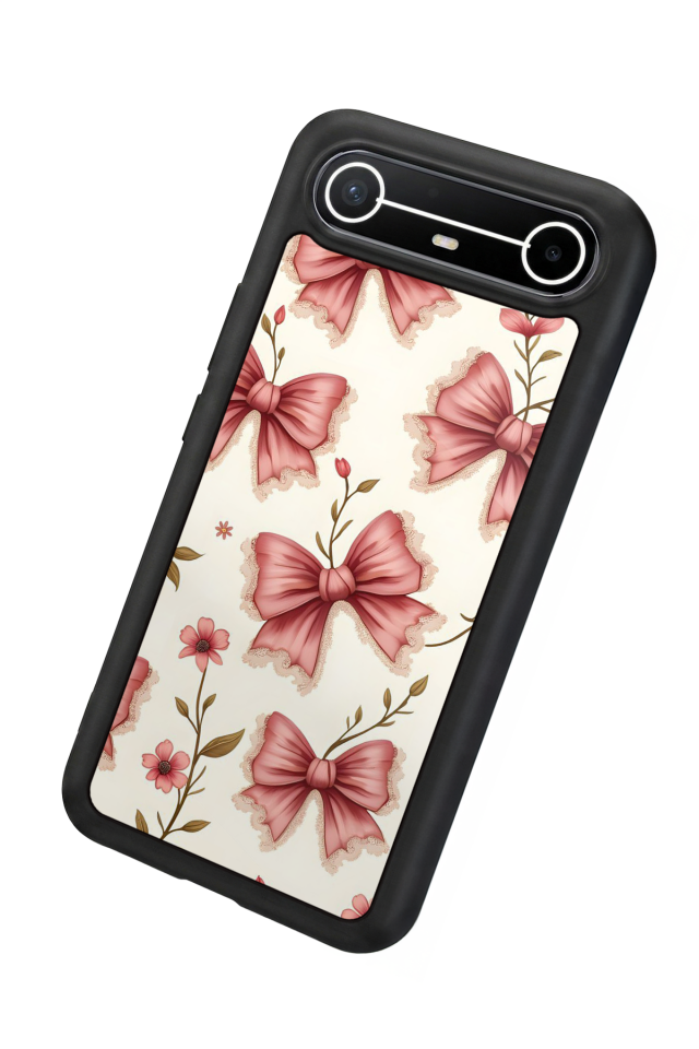 Tecno Spark Slim 5G Uyumlu Kurdele Tasarımlı Glossy Premium Kılıf