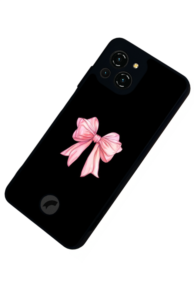 Reeder S23 Pro Max Uyumlu Kurdele Tasarımlı Glossy Premium Kılıf