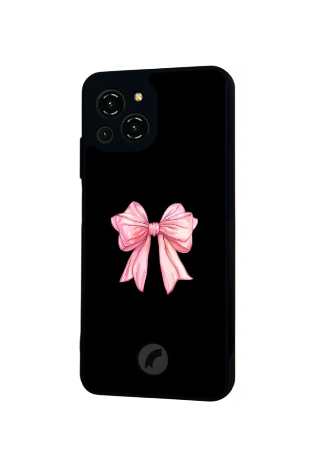 Reeder S23 Pro Max Uyumlu Kurdele Tasarımlı Glossy Premium Kılıf