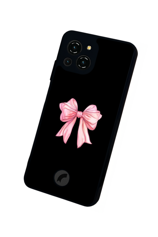 Reeder S23 Pro Max Uyumlu Kurdele Tasarımlı Glossy Premium Kılıf