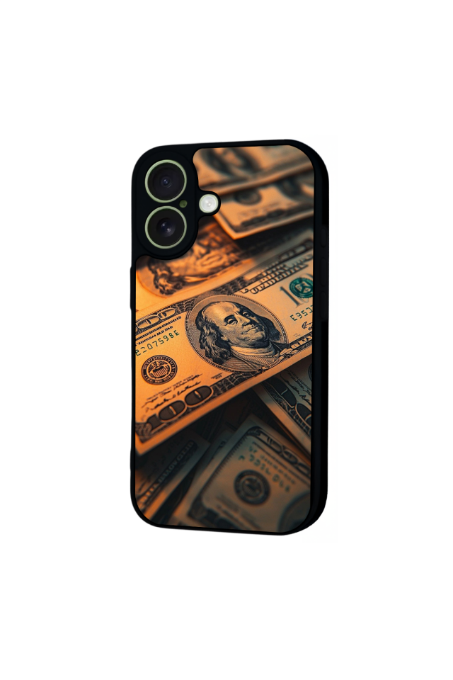 iPhone 17 Uyumlu Para Tasarımlı Glossy Premium Kılıf