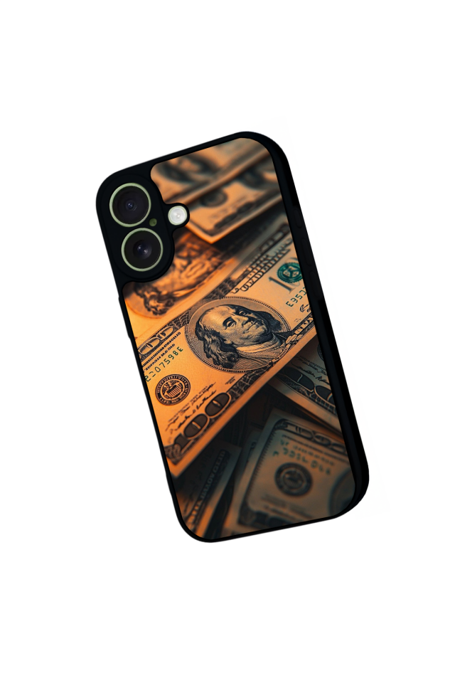 iPhone 17 Uyumlu Para Tasarımlı Glossy Premium Kılıf