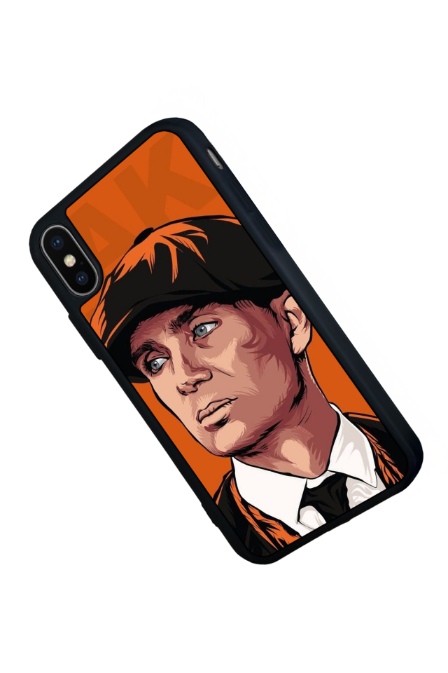 iPhone X/ XS Uyumlu Peaky Blinders Tasarımlı Glossy Premium Kılıf