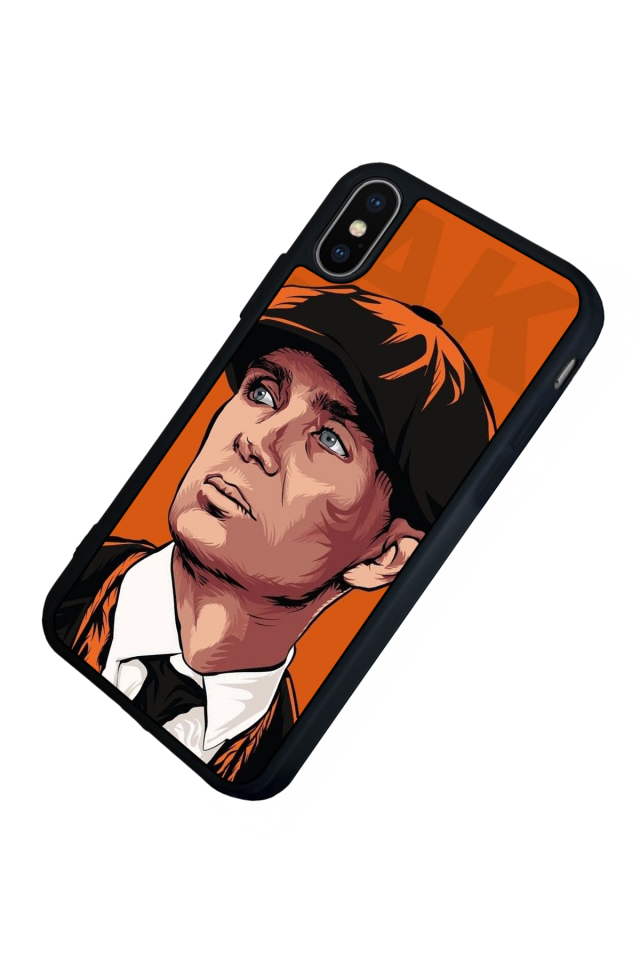iPhone X/ XS Uyumlu Peaky Blinders Tasarımlı Glossy Premium Kılıf