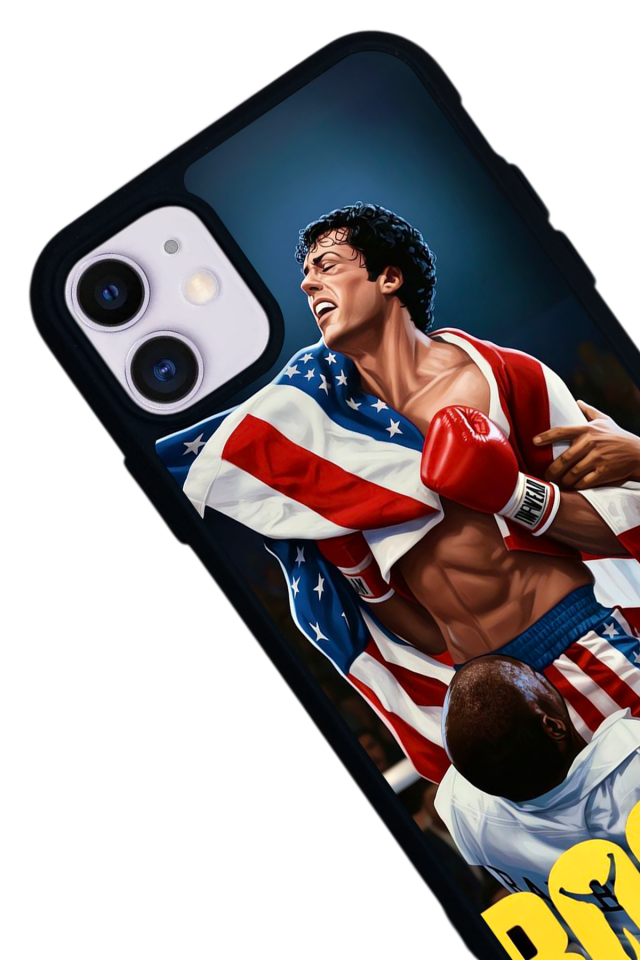 iPhone 11 Uyumlu Rocky Tasarımlı Glossy Premium Kılıf