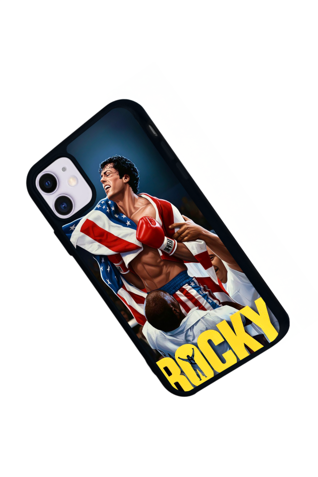 iPhone 11 Uyumlu Rocky Tasarımlı Glossy Premium Kılıf
