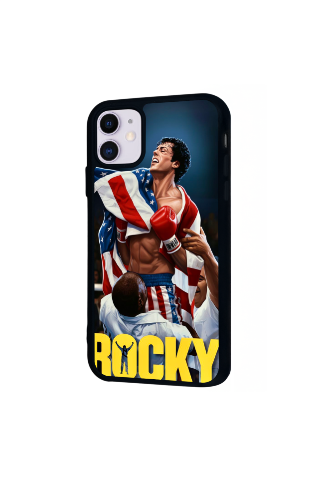iPhone 11 Uyumlu Rocky Tasarımlı Glossy Premium Kılıf