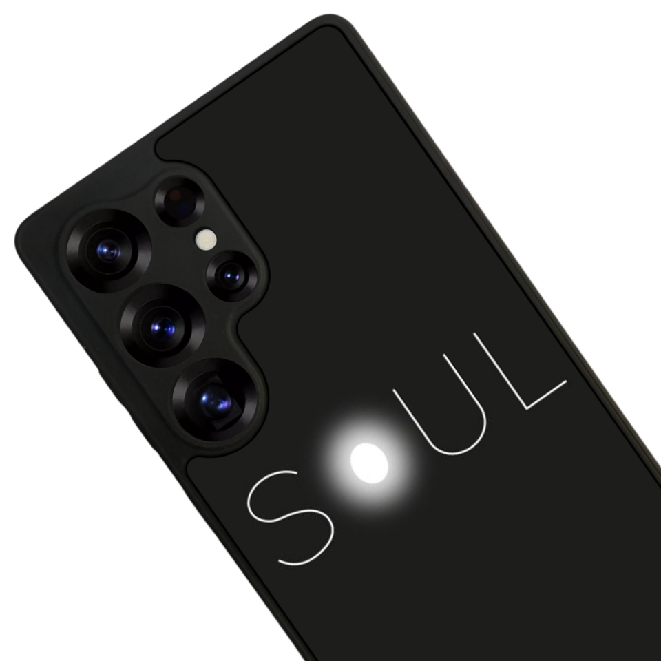 Samsung Galaxy S25 Ultra Uyumlu SOUL Tasarımlı Glossy Premium Kılıf