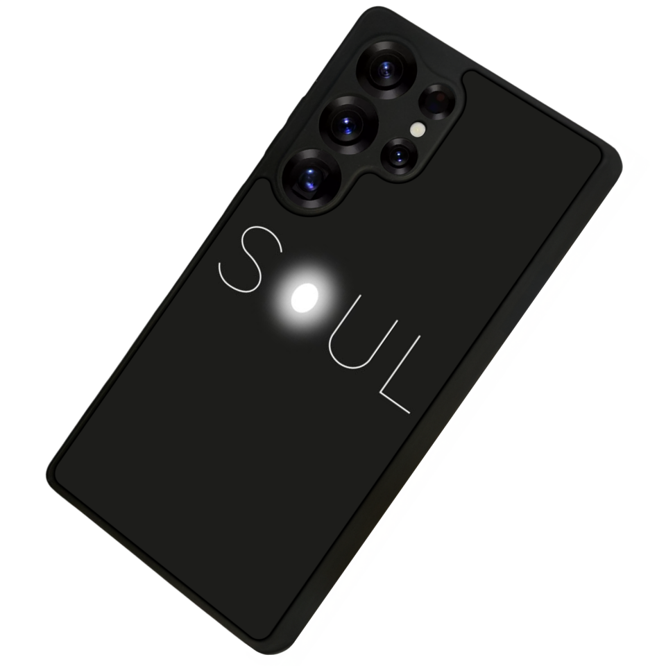 Samsung Galaxy S25 Ultra Uyumlu SOUL Tasarımlı Glossy Premium Kılıf