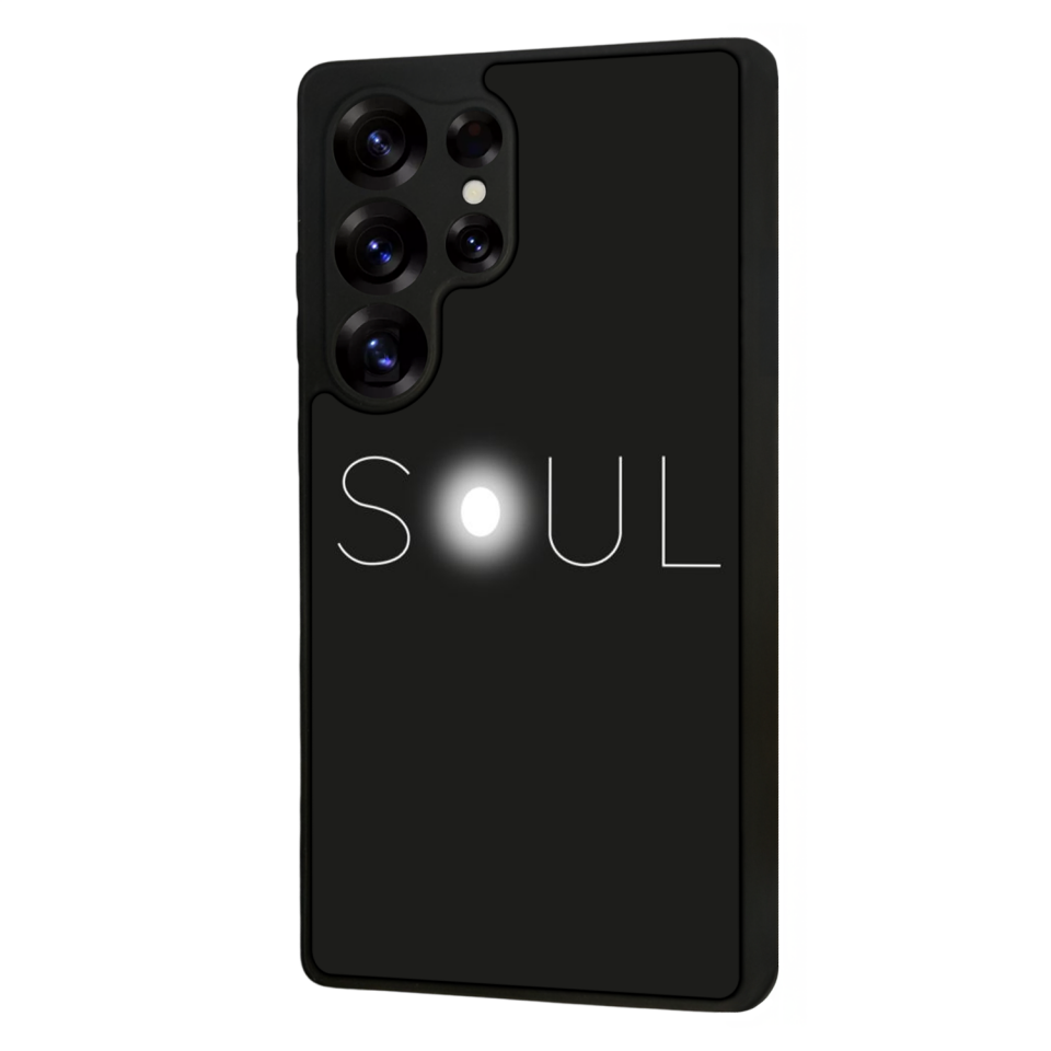Samsung Galaxy S25 Ultra Uyumlu SOUL Tasarımlı Glossy Premium Kılıf