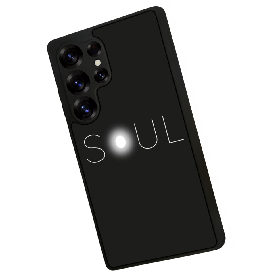 Samsung Galaxy S25 Ultra Uyumlu SOUL Tasarımlı Glossy Premium Kılıf