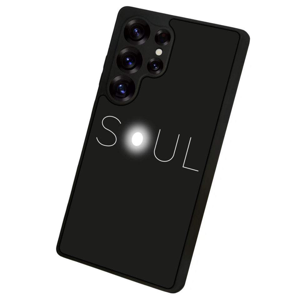 Samsung Galaxy S25 Ultra Uyumlu SOUL Tasarımlı Glossy Premium Kılıf