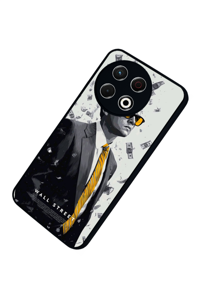 Tecno Spark 30 Pro Uyumlu TheWolf Tasarımlı Glossy Premium Kılıf