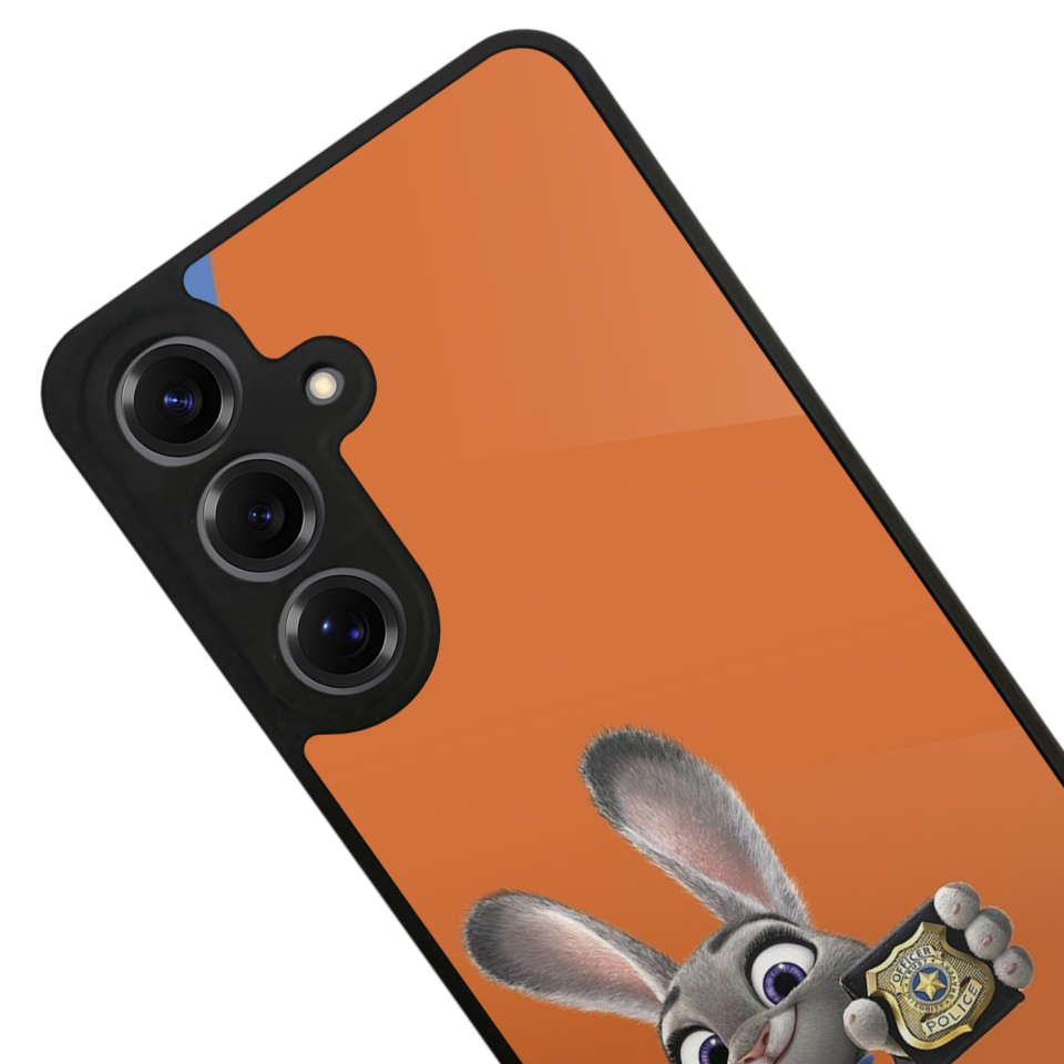 Samsung Galaxy S25 Uyumlu Zootropolis Tasarımlı Glossy Premium Kılıf