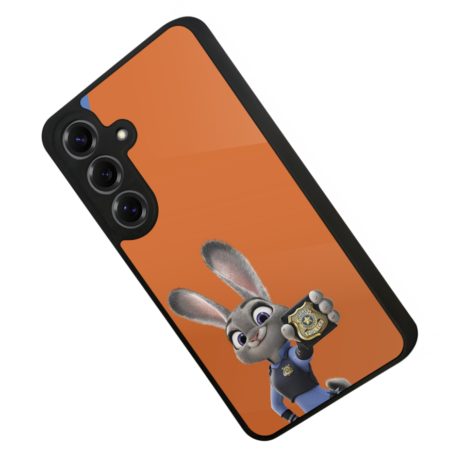 Samsung Galaxy S25 Uyumlu Zootropolis Tasarımlı Glossy Premium Kılıf