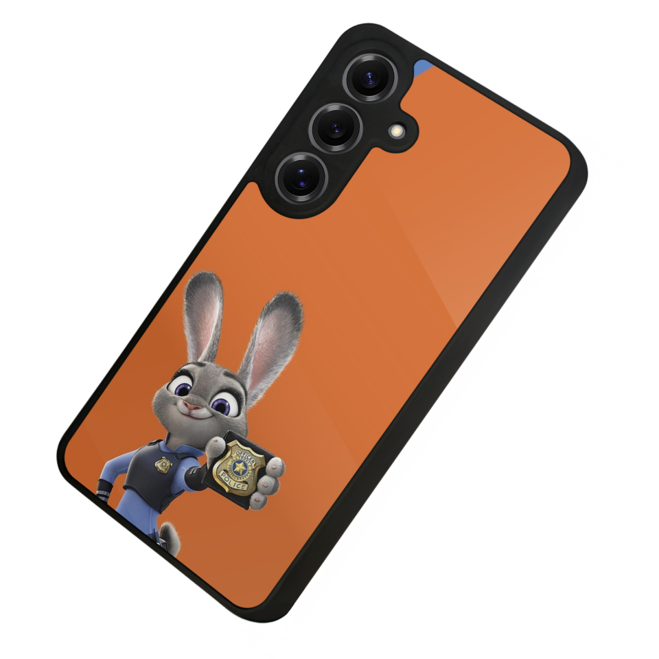 Samsung Galaxy S25 Uyumlu Zootropolis Tasarımlı Glossy Premium Kılıf