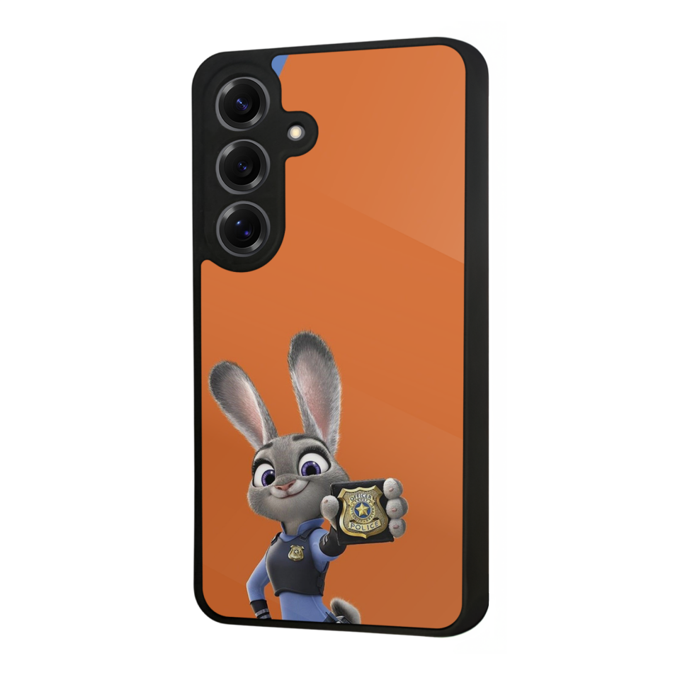 Samsung Galaxy S25 Uyumlu Zootropolis Tasarımlı Glossy Premium Kılıf