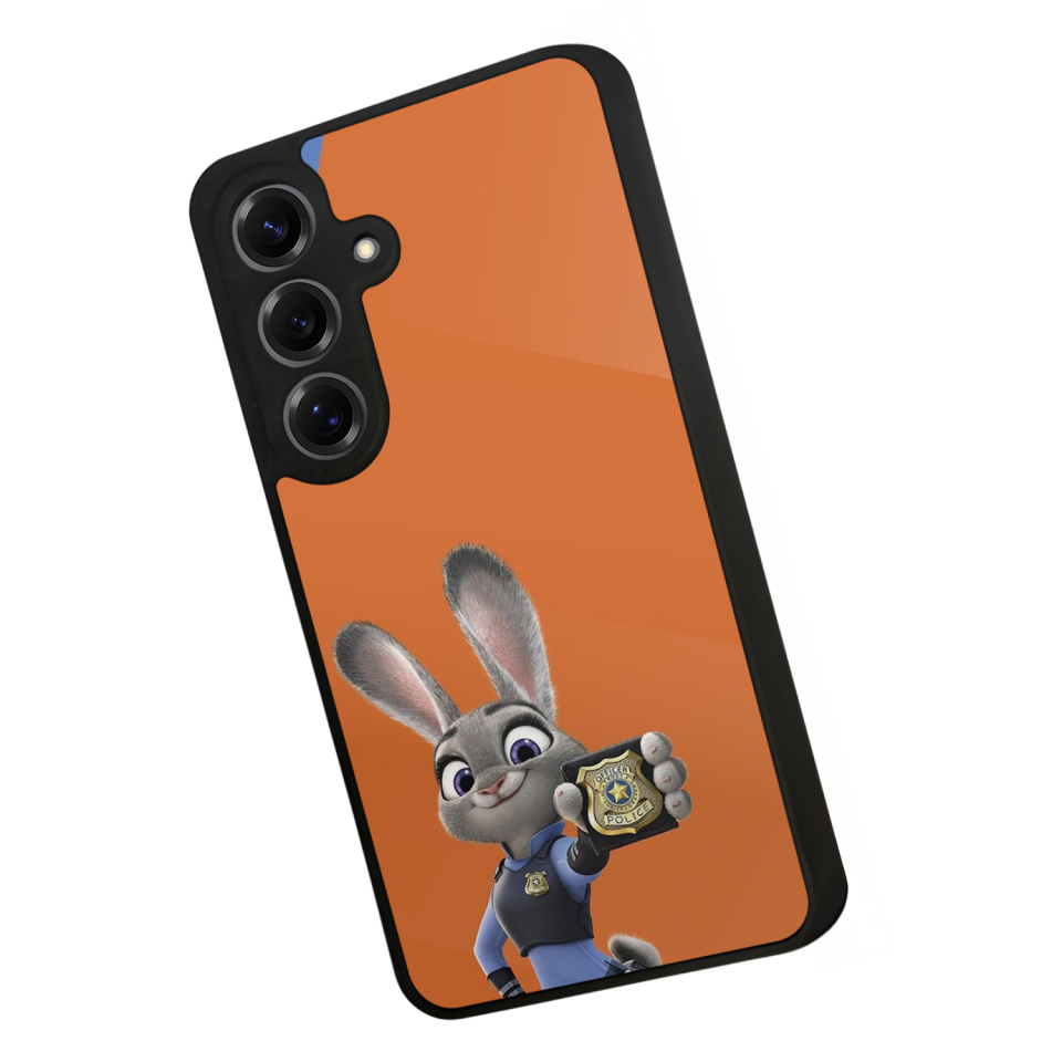 Samsung Galaxy S25 Uyumlu Zootropolis Tasarımlı Glossy Premium Kılıf