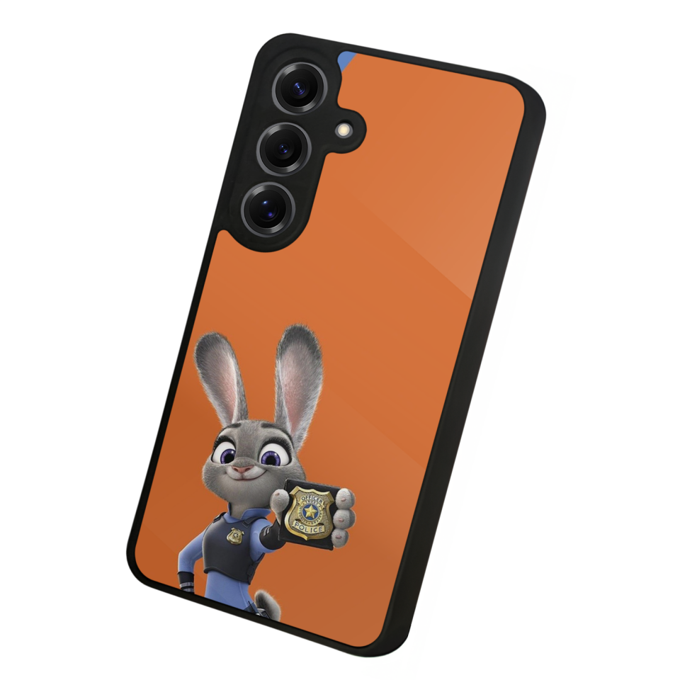 Samsung Galaxy S25 Uyumlu Zootropolis Tasarımlı Glossy Premium Kılıf