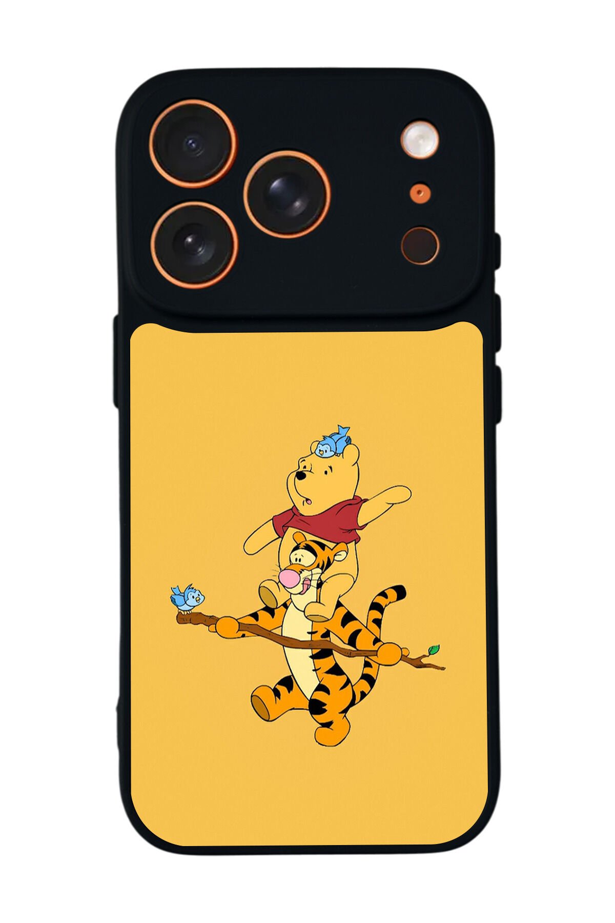 iPhone 17 Pro Uyumlu Winnie Tasarımlı Glossy Premium Kılıf