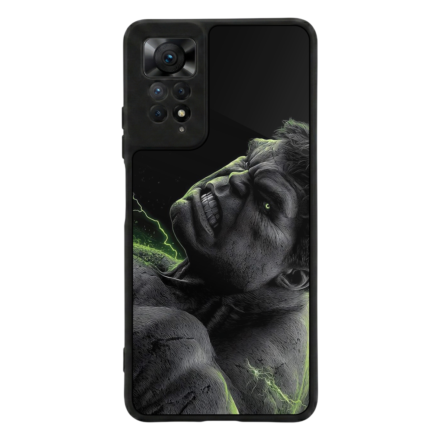 Xiaomi Redmi Note 12 Pro Uyumlu Hulk Tasarımlı Glossy Premium Kılıf