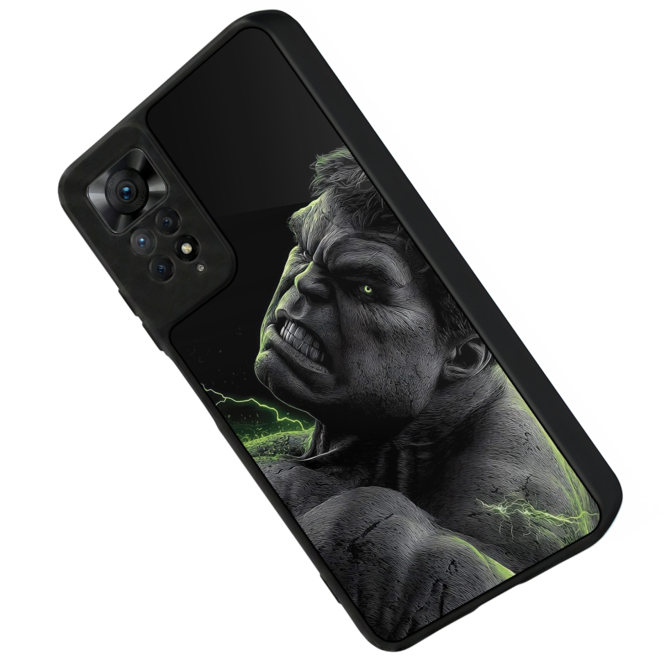 Xiaomi Redmi Note 12 Pro Uyumlu Hulk Tasarımlı Glossy Premium Kılıf