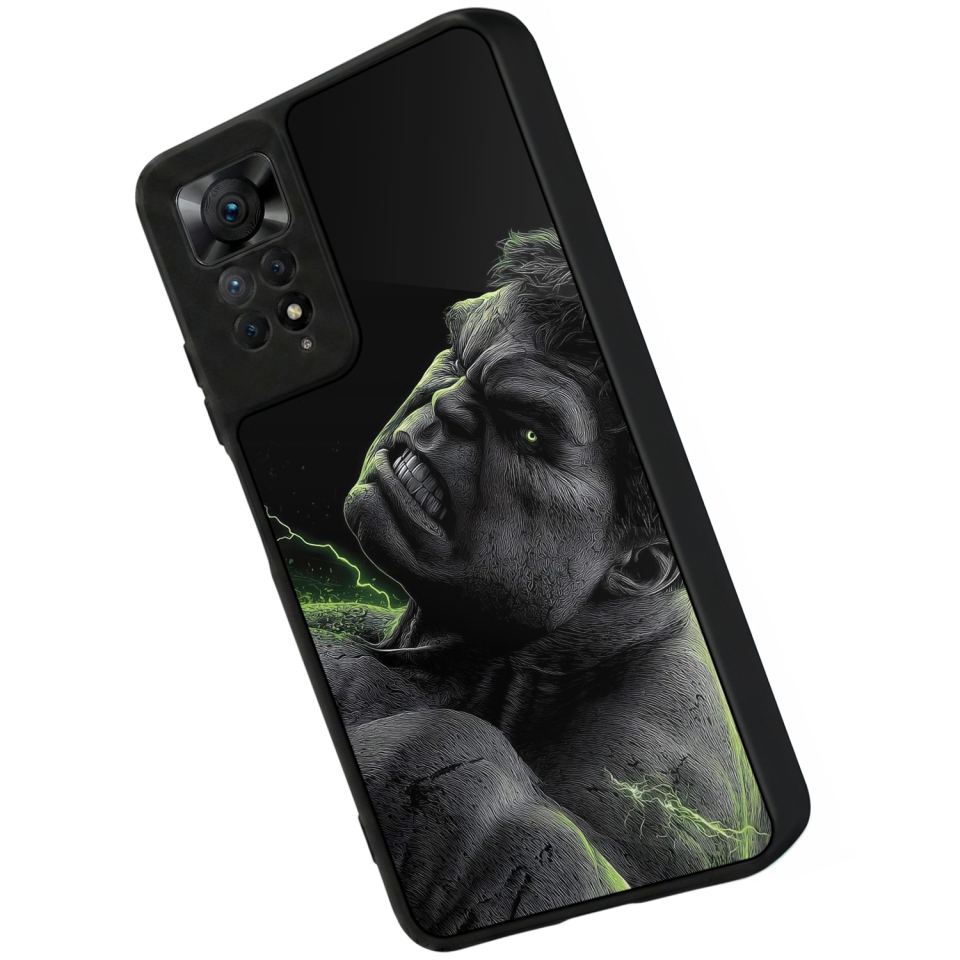 Xiaomi Redmi Note 12 Pro Uyumlu Hulk Tasarımlı Glossy Premium Kılıf