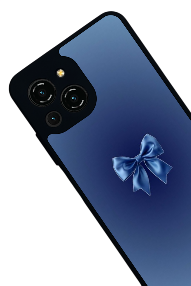 Reeder S23 Pro Max Uyumlu Kurdele Tasarımlı Glossy Premium Kılıf