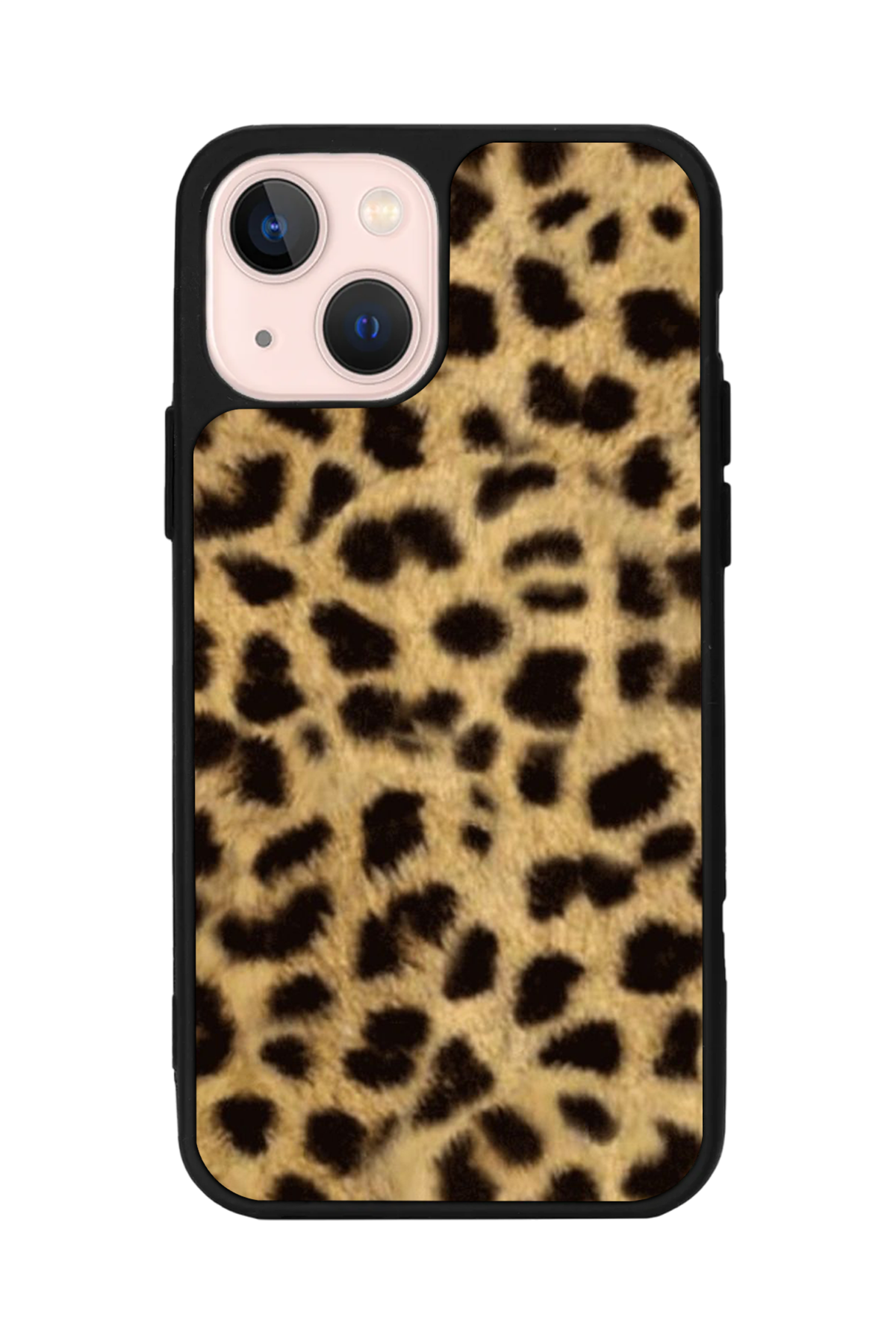 iPhone 14 Plus Uyumlu Leopar Tasarımlı Glossy Premium Kılıf