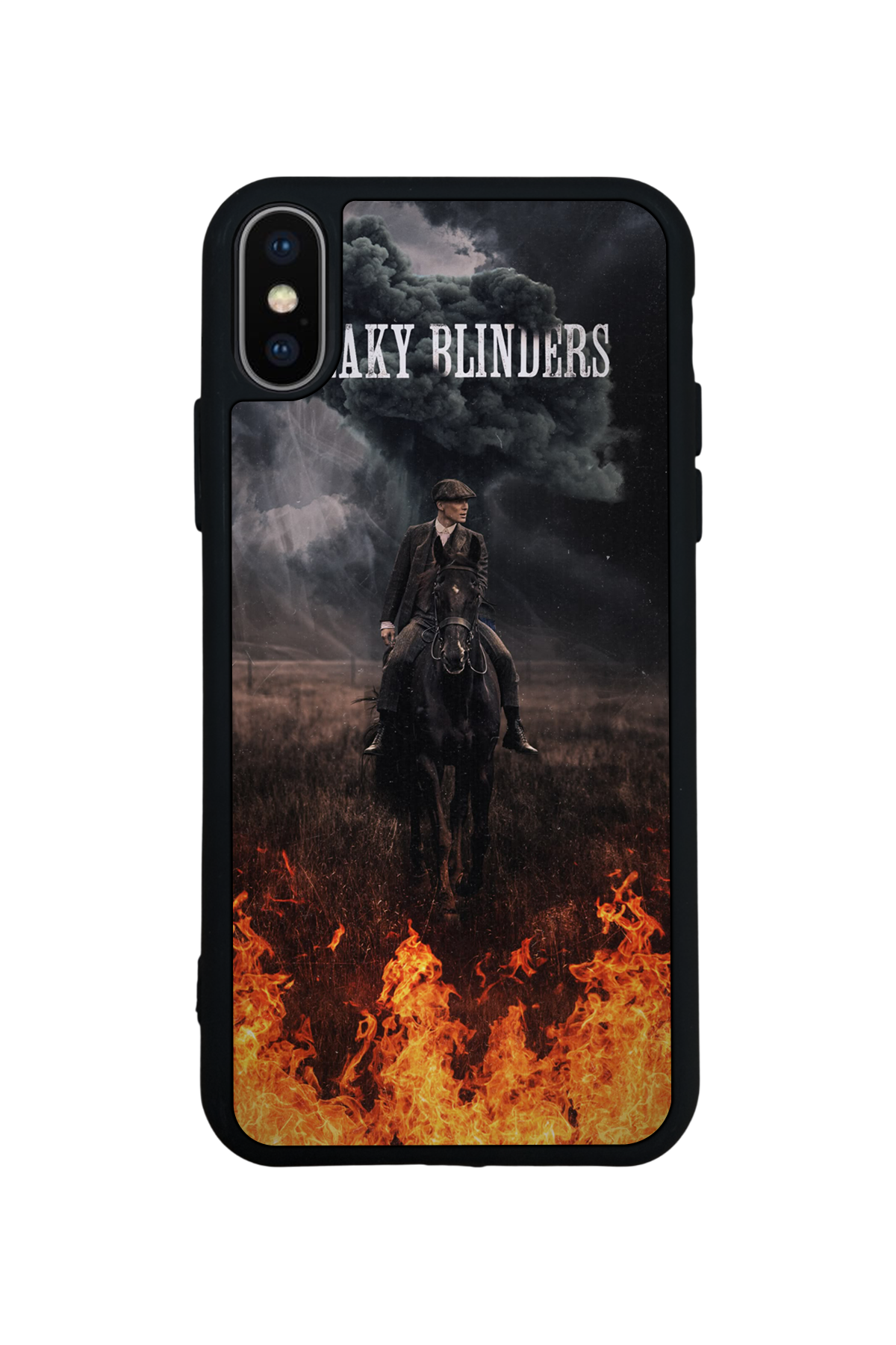 iPhone X/ XS Uyumlu Peaky Blinders Tasarımlı Glossy Premium Kılıf