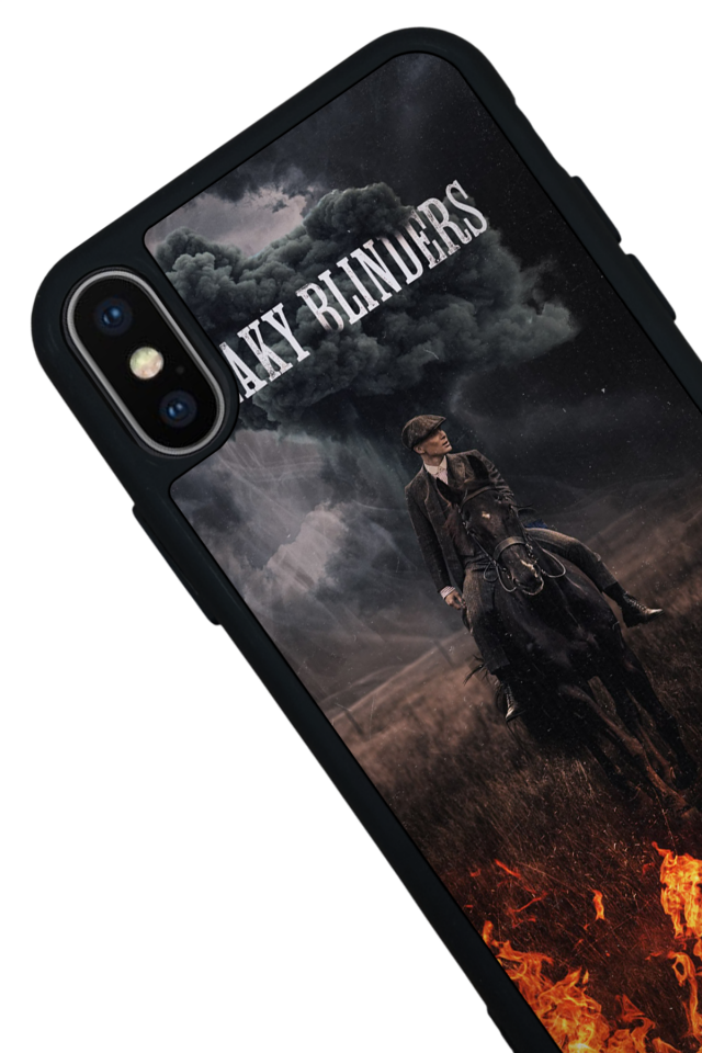 iPhone X/ XS Uyumlu Peaky Blinders Tasarımlı Glossy Premium Kılıf