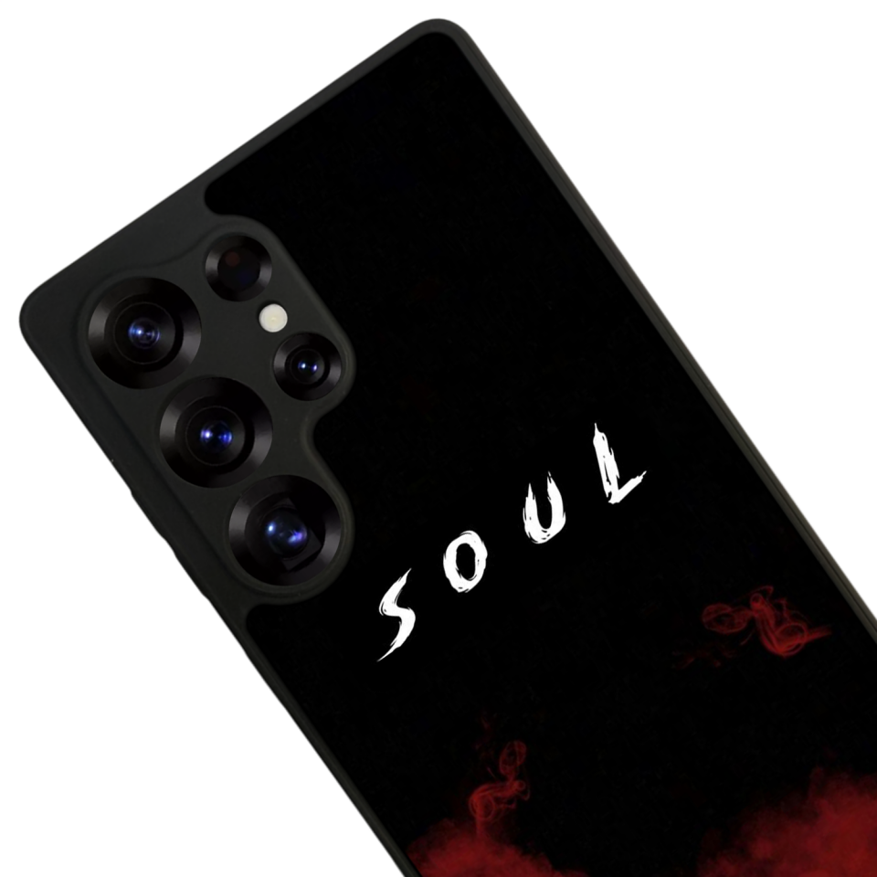 Samsung Galaxy S25 Ultra Uyumlu SOUL Tasarımlı Glossy Premium Kılıf