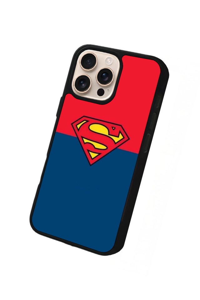 iPhone 14 Pro Max Uyumlu Superman Tasarımlı Glossy Premium Kılıf