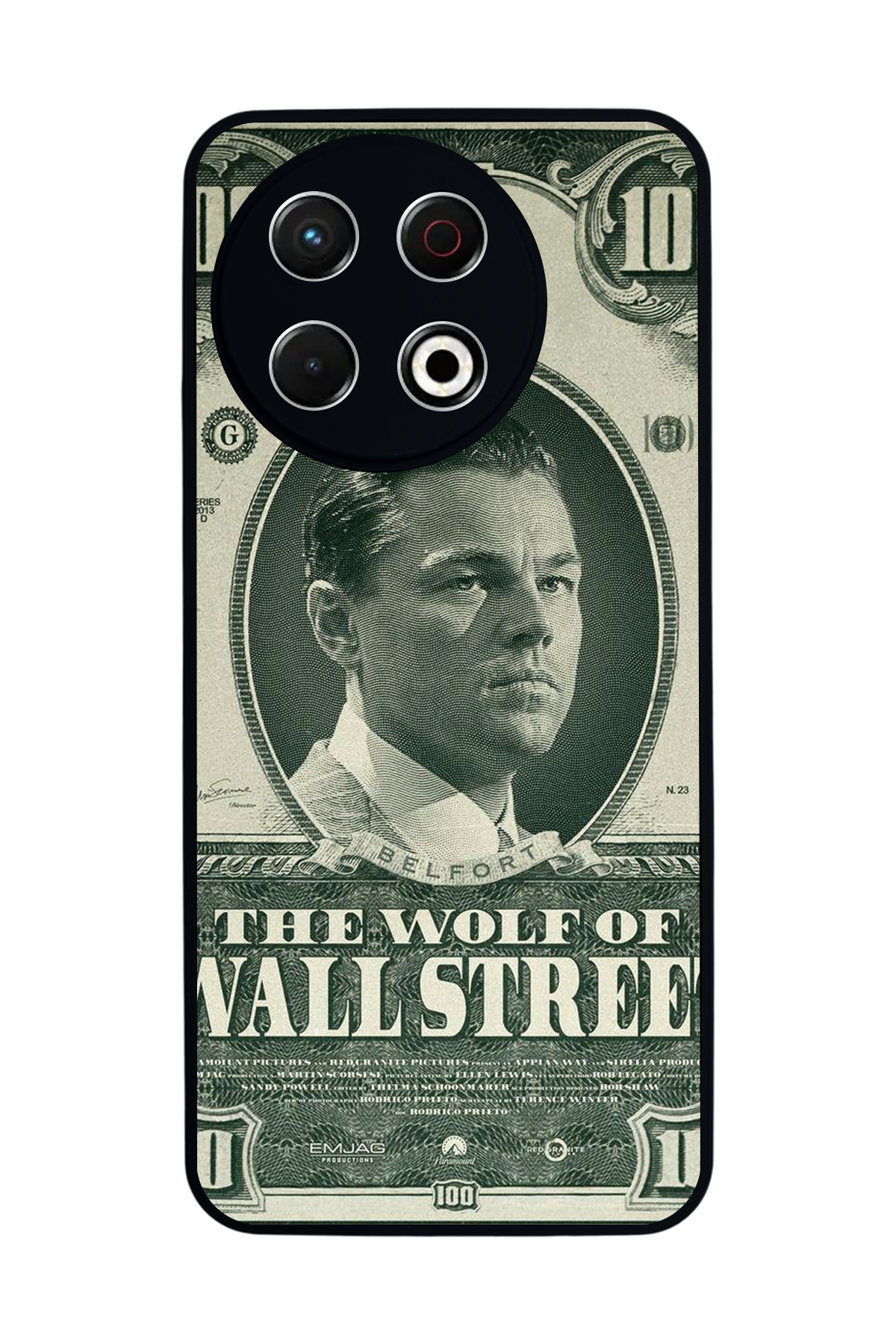 Tecno Spark 30 Pro Uyumlu TheWolf Tasarımlı Glossy Premium Kılıf