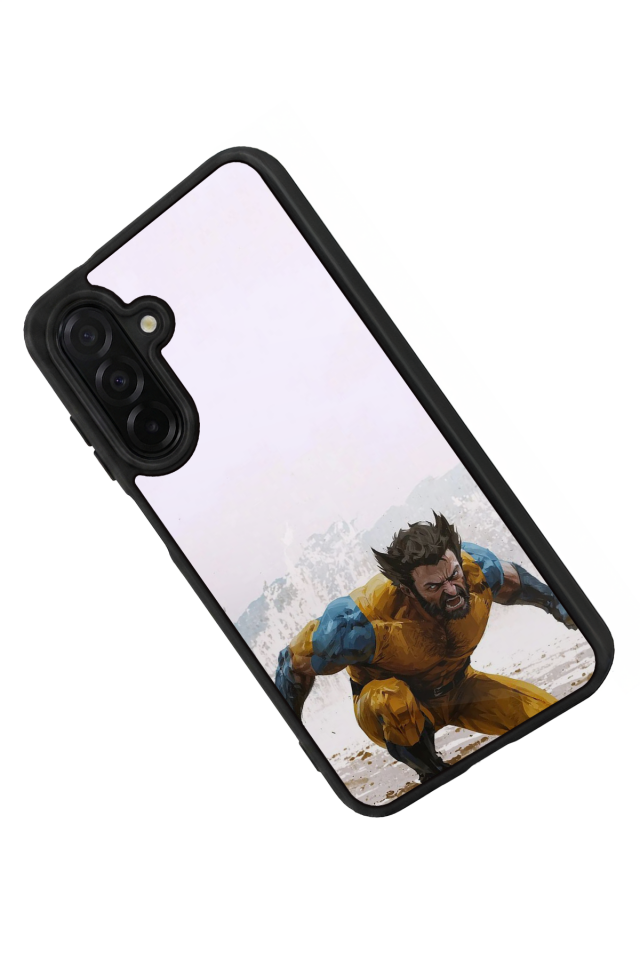 Samsung Galaxy A26 Uyumlu Wolverine Tasarımlı Glossy Premium Kılıf