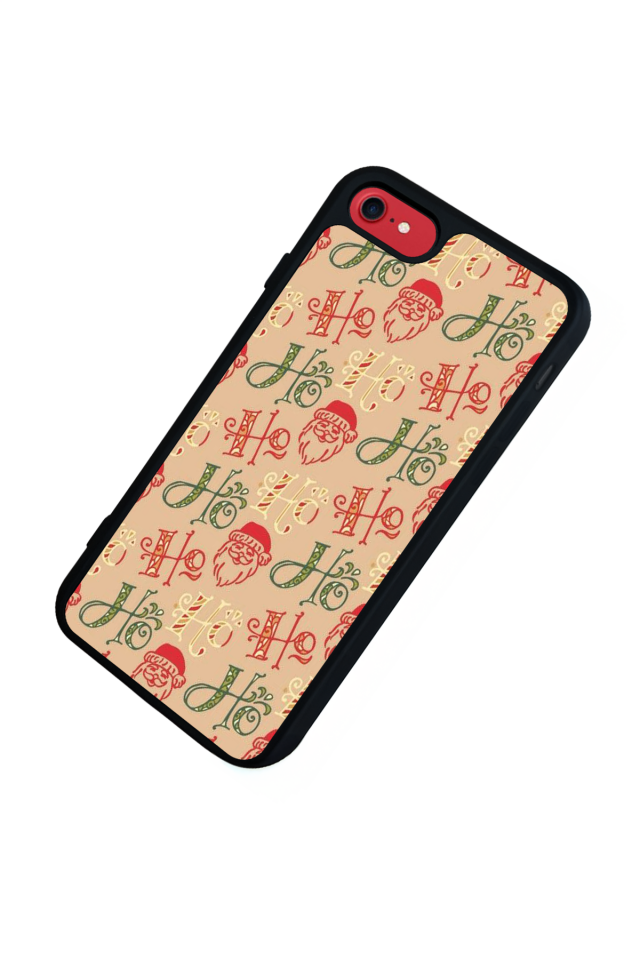 iPhone SE Uyumlu Yilbasi Christmas Tasarımlı Glossy Premium Kılıf