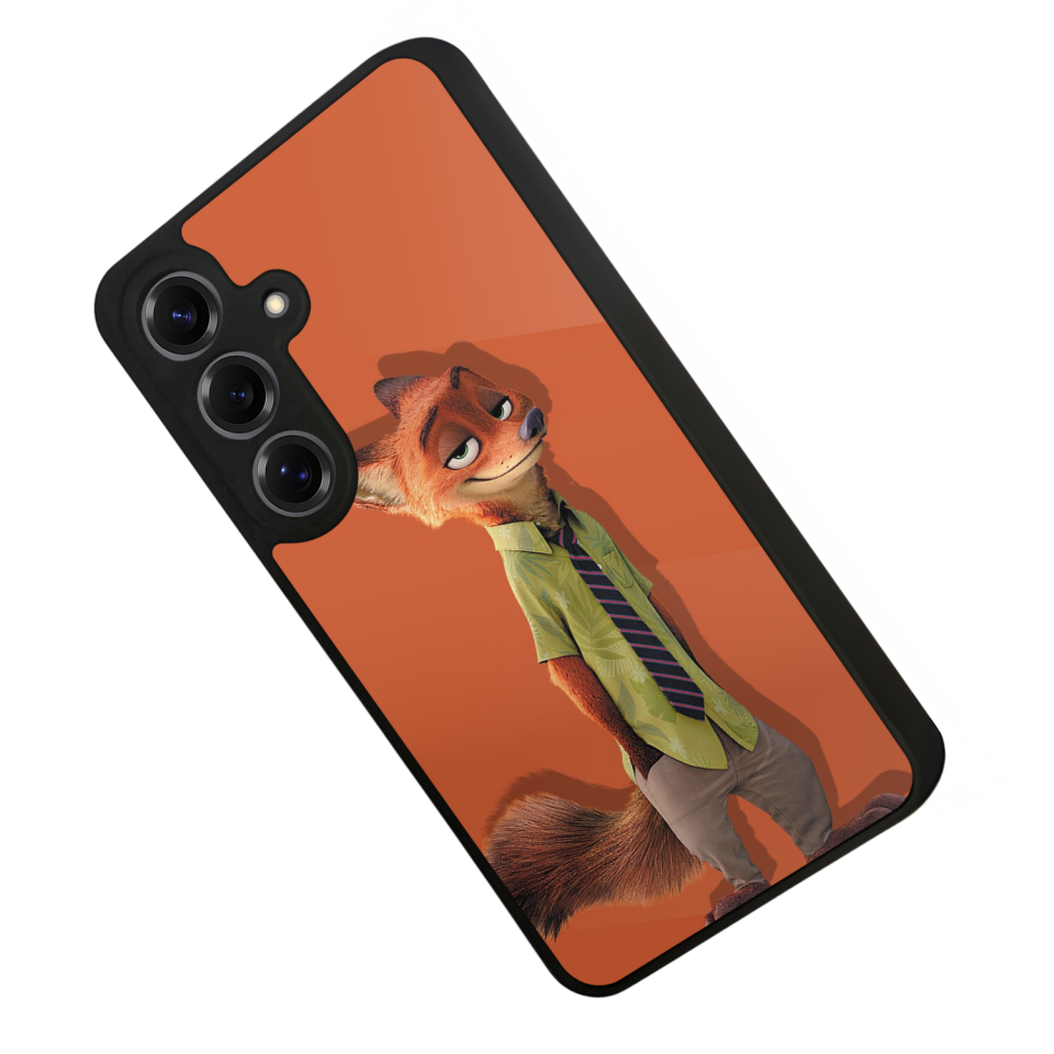 Samsung Galaxy S25 Uyumlu Zootropolis Tasarımlı Glossy Premium Kılıf