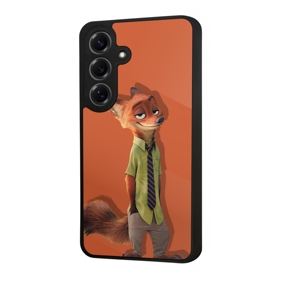 Samsung Galaxy S25 Uyumlu Zootropolis Tasarımlı Glossy Premium Kılıf