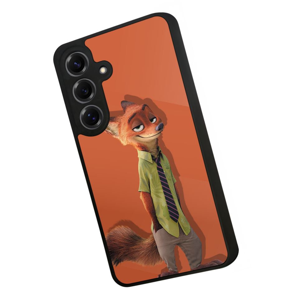 Samsung Galaxy S25 Uyumlu Zootropolis Tasarımlı Glossy Premium Kılıf